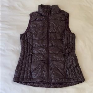 Dark Purple puff Vest